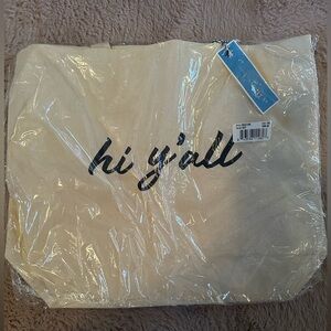 Draper James Canvas Tote Bag